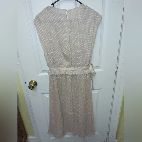 Zara Cream Midi Dress - Picture 11 of 14